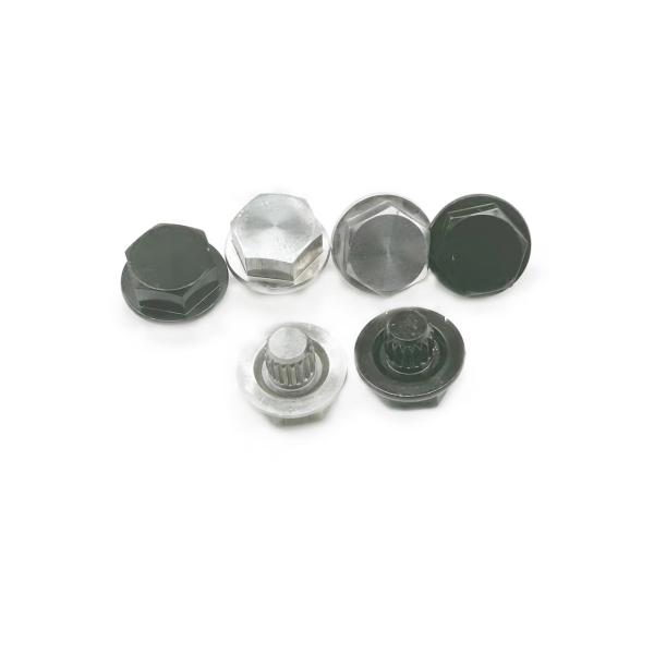 Черный эпицентр деятельности колеса электрофореза алюминиевого сплава привинчивает высоту M6x1.0 6.8mm главную