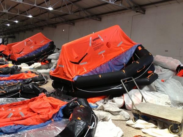 marine offshore survival rafts for 10 persons