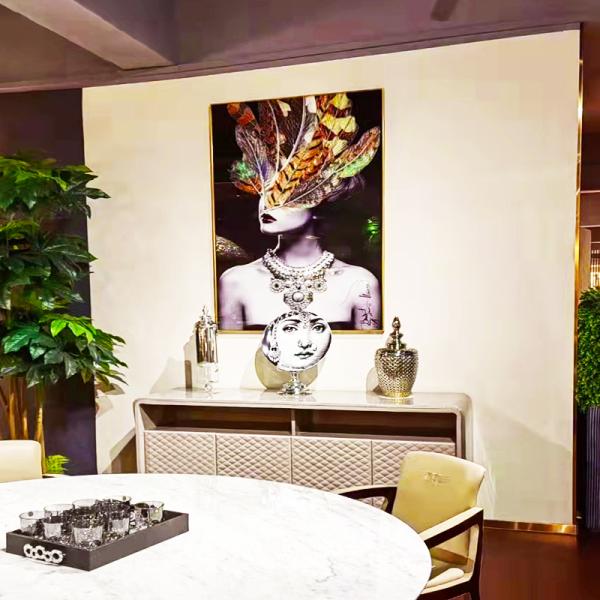 Bedroom Decor Figure Oil Painting On Canvas With Medium Diamond Painting