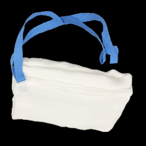 Больница использует предварительно промытые впитывающие хлопчатобумажные марлевы