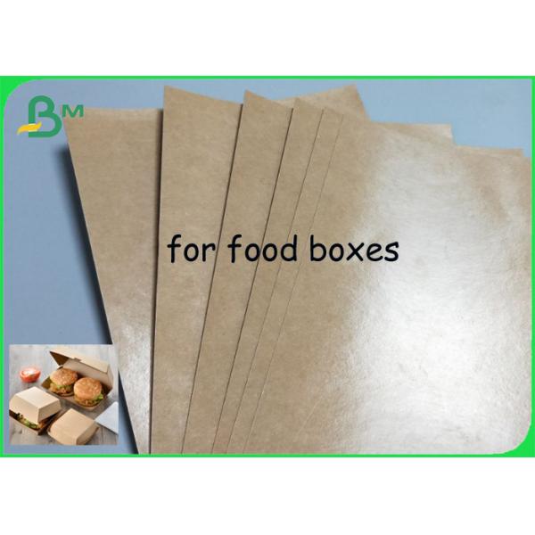 Material impermeable a la grasa de la categoría alimenticia de la anchura del rollo 750m m 850m m del papel del PE Kraft