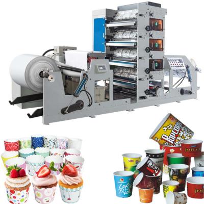 O ODM 80m/Min Automtic Paper Cup Printing faz à máquina multi cores