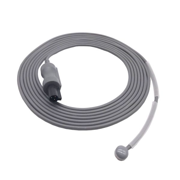Reusable Ge Temperature Probe , Adult / Pediatric Skin Temperature Probe