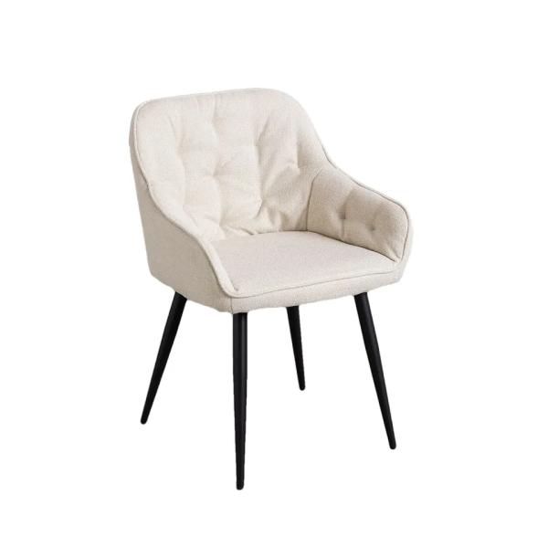 Multiscene Modern Single Seater Chair Anti Scratch With Metal Leg