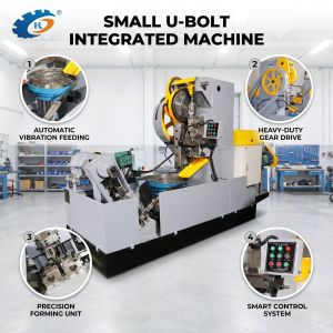 Space Saving Mini Thread Rolling Machine Fully Automated Low Power HELING