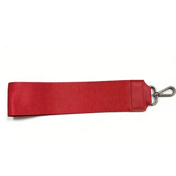 DANSKY Custom Woven Polyester Webbing Keychain Carabiner Hook Wrist Lanyard Keychain Outdoor Short Bag Keychains
