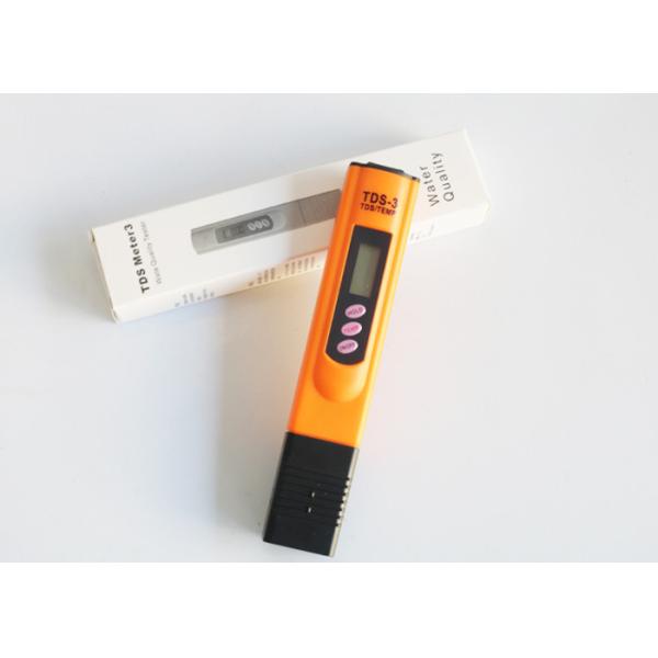 Customized Color TDS Meter Tester , TDS Measuring Equipment HD LCD Screen