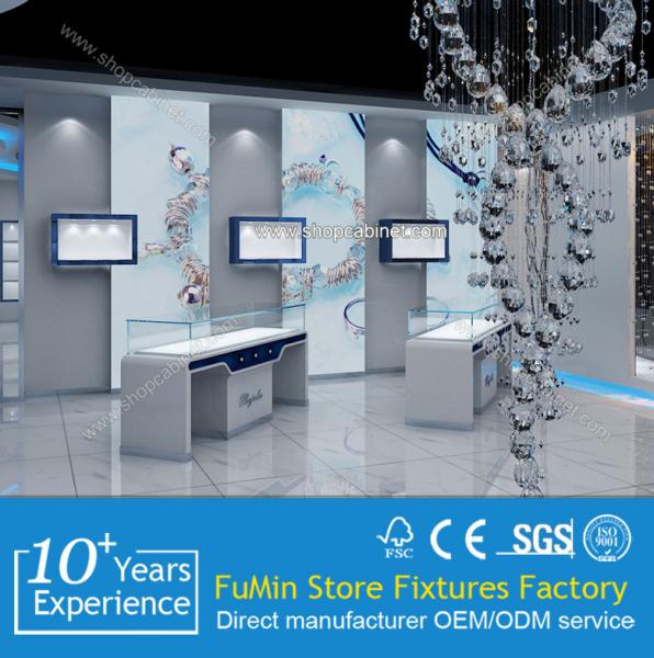 2015 Maglev led jewelry display, jewelry display showcase