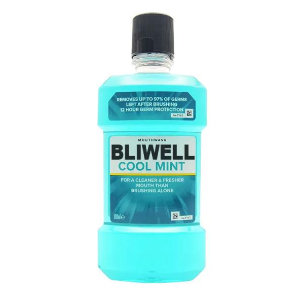 Cool Mint Antiseptic Oral Care Mouthwash Long Lasting Fragrance Kill 99% Germs