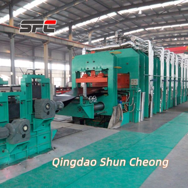 Independent Temperature Adjustment Conveyor Belt Vulcanizing Machine with PLC Control and Customization Options