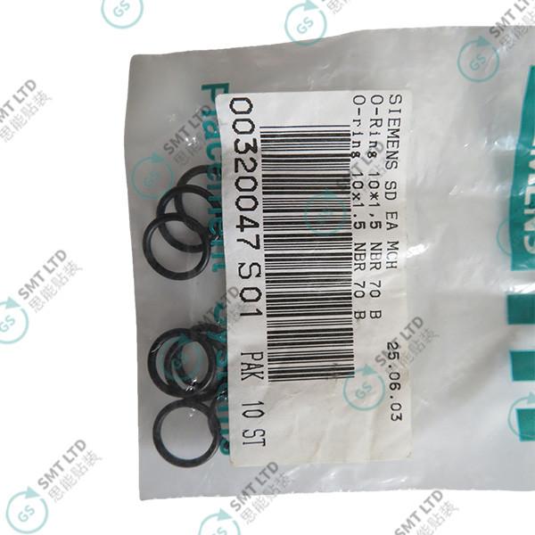 10*1,5 NBR 70 O Parties de machines pour SMT à anneau 00320047S01 00320047-01 / 00320047