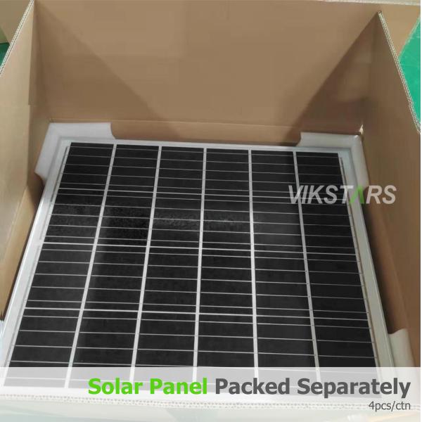 500W 600W 800W lámpara de proyecto de alta calidad Iluminación solar para patio Villas Village