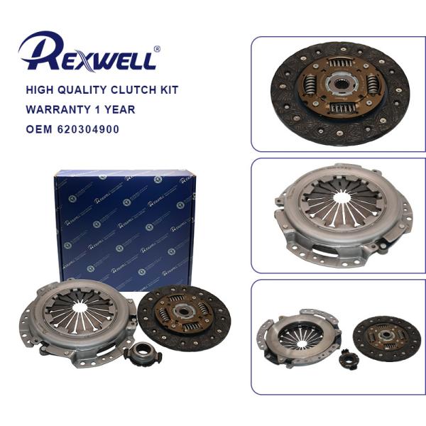 801258 620304900 Clutch Kit Set 200mm Clutch Cover & Disc Release Bearing for Citroen C15/Peugeot 306 - 3 Parts