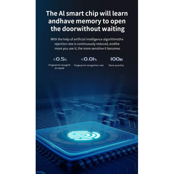 TuyaSmart TTlock Wifi Door Lock Отключается с помощью отпечатков пальцев