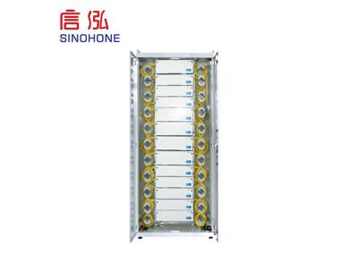 Custom Fiber Optic Patch Panel , Fiber Optic LC Patch Panel Desktop Wall Mounting