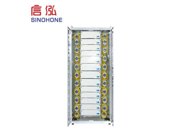 Outdoor Fiber Optic Distribution Cabinet For Large Capacity Wiring Requirement