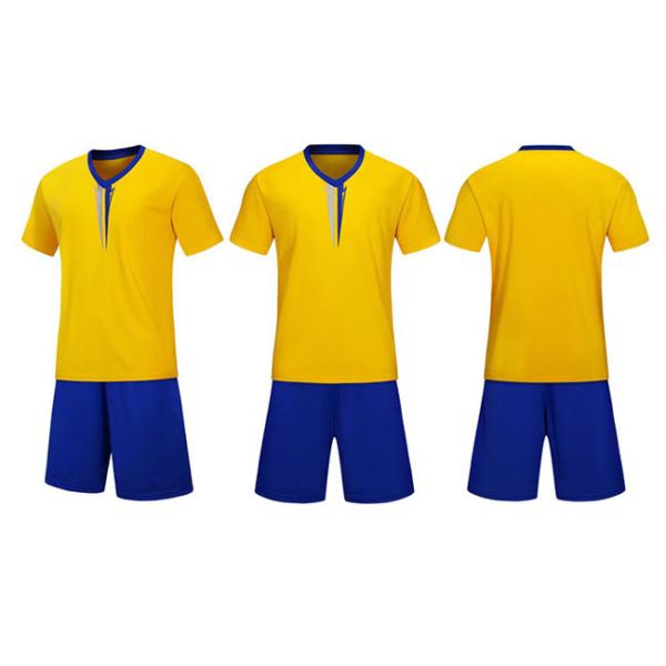 Формы футбола молодости рукава светлой доски короткие для школьников