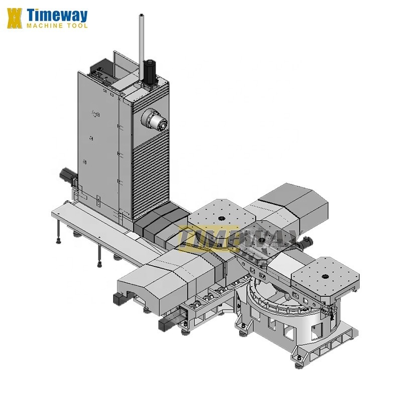 Metal Machining CNC Horizontal Machining Center with 630x630mm Table Size Online