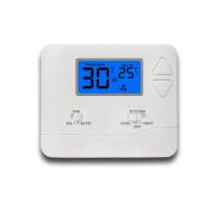 Riseem Display LCD Branco Sala Digital Termostato Não Programável Para Sistemas HVAC