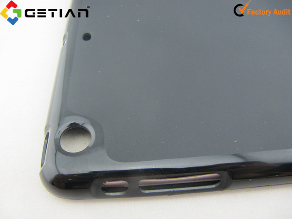 Grey Environmental - Friendly Toughness Simple Ipad Mini Protective Case For Cell Phone With Official Size