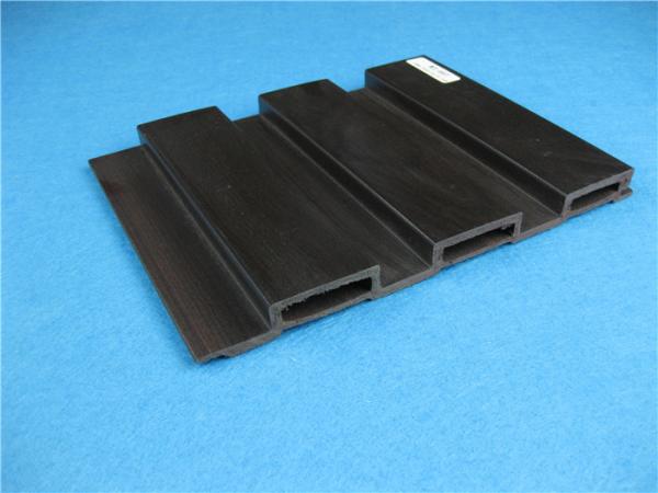 UV Protect PVC Extrusion Profiles / Dark Grey Wall Tiles For Boardwalk