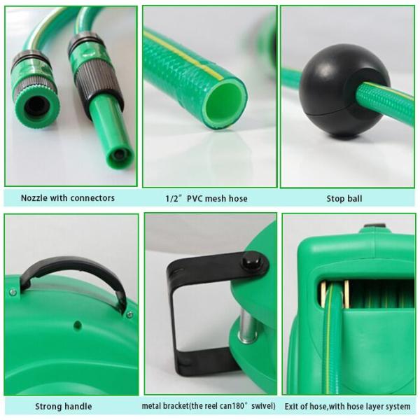 10m Expandable Garden Tool Water Hose Reel for Adjustable Water Pressure