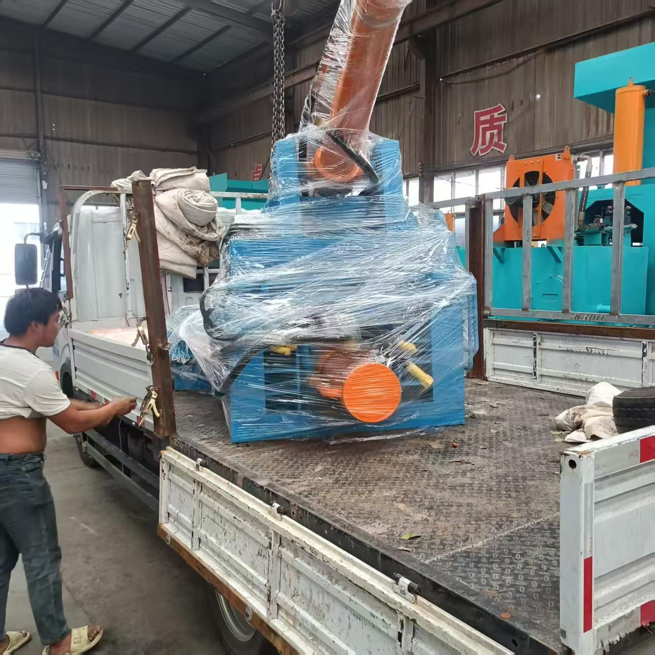 Compact Hydraulic Waste Paper Press Machine 380V/50Hz PLC Control