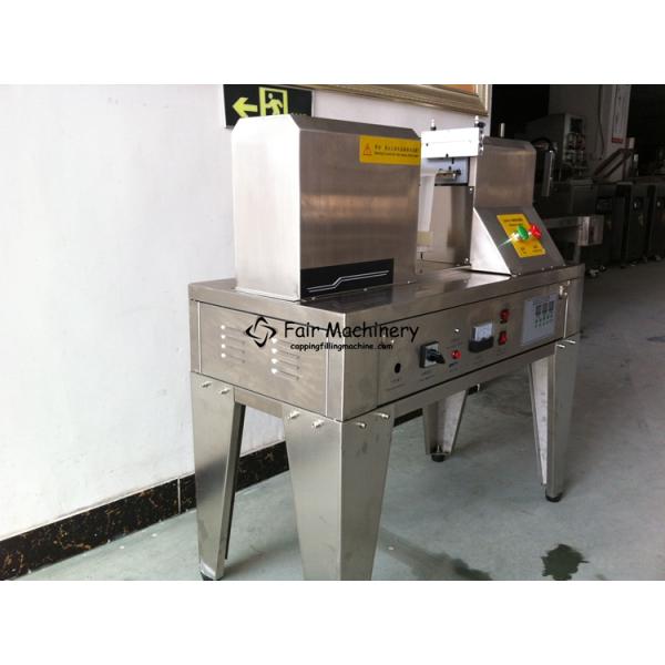 PLC 50Hz Cosmetic Tube Sealer , 4.5Kw Ultrasonic Plastic Tube Sealing Machine