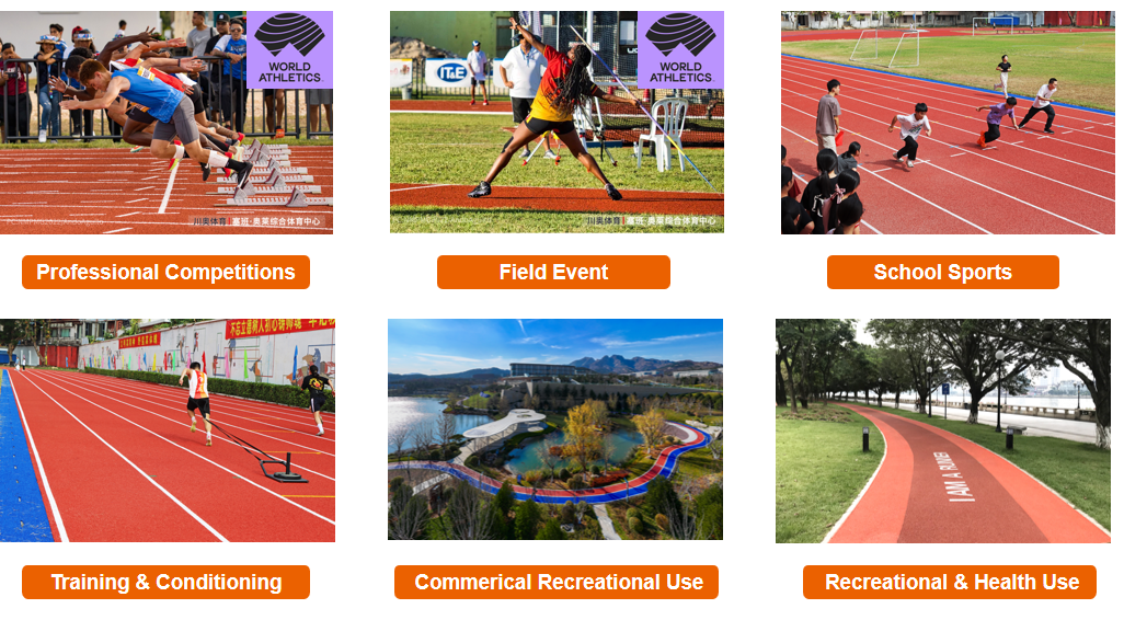 Factory-Made and Elastic 2-4mm SBR Granules for Running Track and Pathway Base Layer