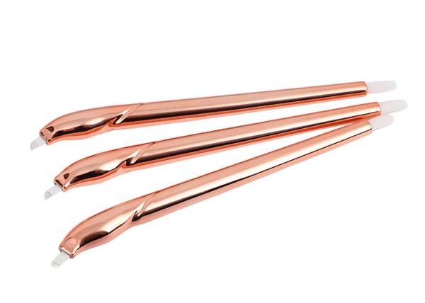 Champagne Disposable Microblading Pen For Eyebrow Tattoo