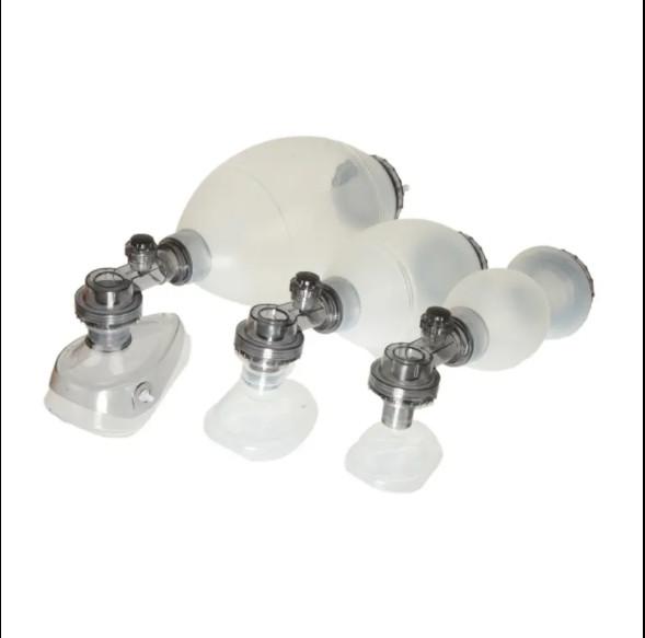 Silicone Manual Resuscitator Ambu Bag Resuscitator For First Aid Training Resuscitation Adults And Children