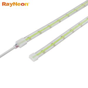 8mm Width Green RGB COB LED Strip Light DC12V DC24V Commercial Decorative Neon