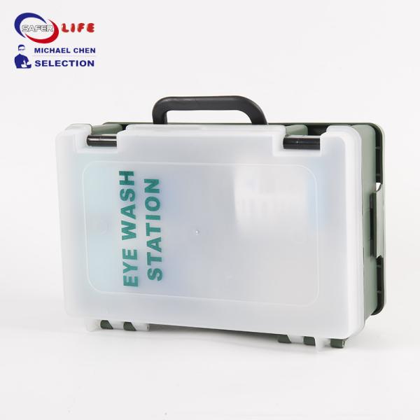 Стенная установка первой помощи переносной станции очистки глаз экстренное спасение CE пластиковый корпус