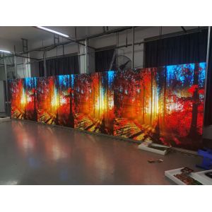 Крытый экран дисплея P1.667 приведенный со шкафом 640 x 480mm алюминиевым