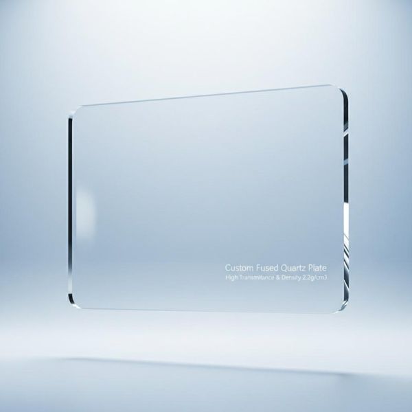Custom Clear High Temperature Resistance Glass Plates JGS1 Fused Silica Quartz Glass Disc