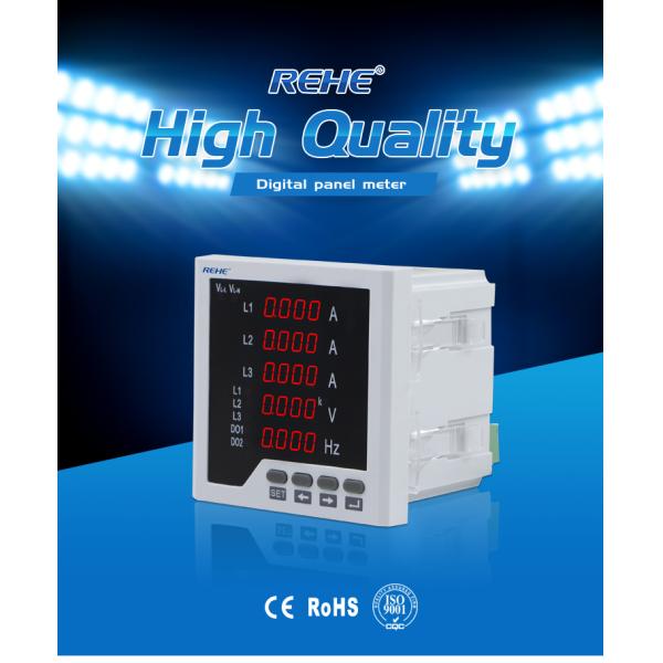 Three phase Economic A+V+Hz Combined Meter Nonsupport RS485,Alarm