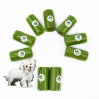 Refil compostável de boa qualidade, ecologicamente correto, resistente e conveniente, saco de cocô para cachorro de estimação