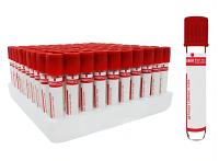 Activateur jetable de caillot de sérum de micro de tube de collection de sang de vide d'agrostide blanche