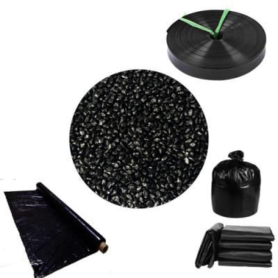 1.2-1.5g/cm3 Density Black Color Masterbatch for Products Melt Flow Index 5-20g/10min