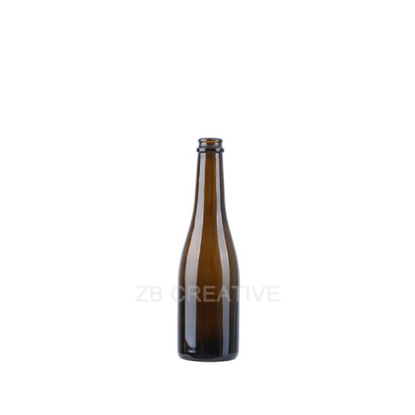 Heavy Demi Champagne Glass Bottles 375ml Antique Green Flint Sparkling Wine 400g 3313P-2