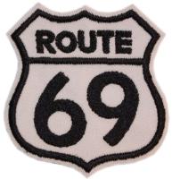 Washable Twill Sew On Embroidery Patches 130X30mm