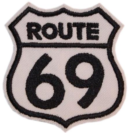 Washable Twill Sew On Embroidery Patches 130X30mm