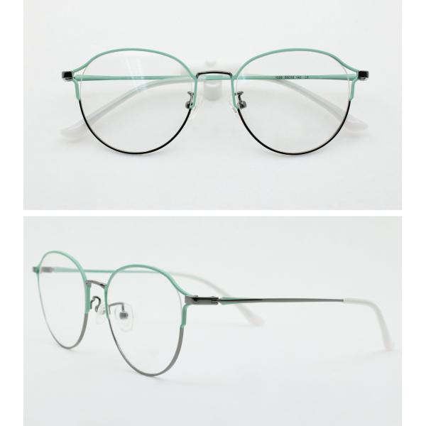 Fashion Computer Reading Glasses for teens Children Young Girls Boys Anti Eyestrain and Fatigue Eyewear Frames in Metal