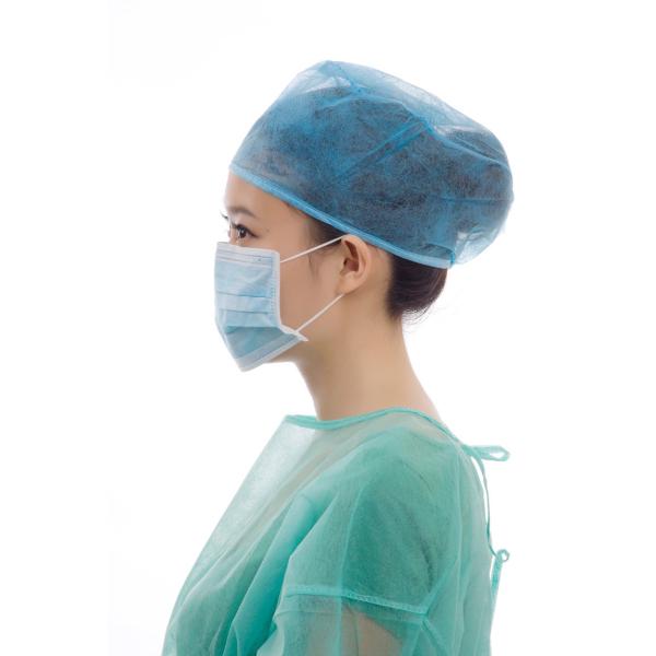 Нестерильные белые или синие или зеленые одноразовые медицинские маски для больниц и стоматологических клиник