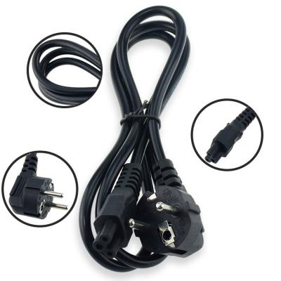 C5 C7 C14 Plug EU Cooper 3 Prong Ac Laptop Power Cord 220v