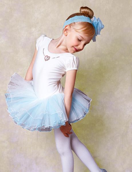 Western style girls ballet performance clothing Children training suit Ballet dress