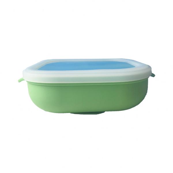 Waterproof Baby Silicone Feeding Bowl Nonslip Tableware Newborn Training With Spoon