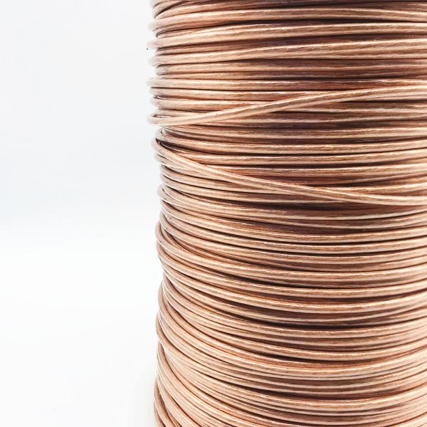 0.1mm * 500 isolation de cuivre d'animal familier du fil 2uewf de Litz