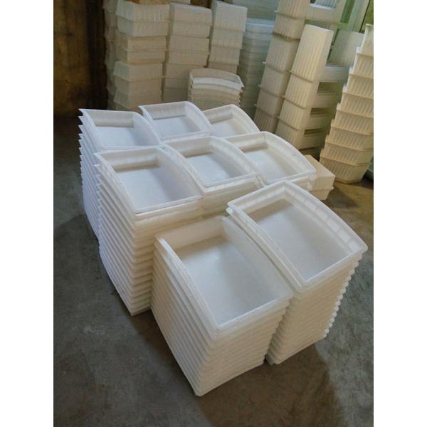 Square Concrete Cover Block Moulds 69 * 50 * 12cm Abrasion Resistance Durable