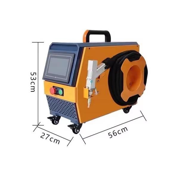 Metal Welding Easy Operating Portable Air Cooling 2000w Laser Cleaning and Cleaning Machine with Manual Handheld Welding Mode